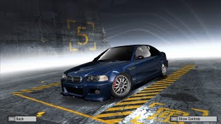 Need For Speed Pro Street  E46 M3 S54B32 Manual pure sound [upl. by Champ]