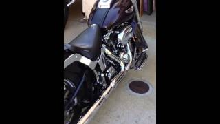 2006 Harley Softail Deluxe with Bassani Road Rage [upl. by Adnorahc]