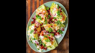 Loaded Wedge Salad with Blue Cheese amp Chorizo [upl. by Leizahaj441]