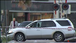 2 women fatally shot on Hendricks Avenue Woman driving SUV coasts into San Marco train after sh [upl. by Kinimod614]