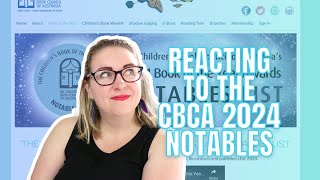 Reacting to the CBCA 2024 Book of the Year Awards Notables List [upl. by Niaz]