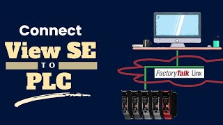 FactoryTalk View SE  Define PLC connection using FactoryTalk Linx [upl. by Bullivant258]