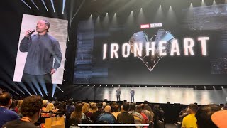 IRONHEART Announcement at D23 [upl. by Rahas]