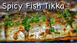 TIKKA FISH RECIPE  Spicy Tikka Fish  Mamas Kitchen [upl. by Novahs99]