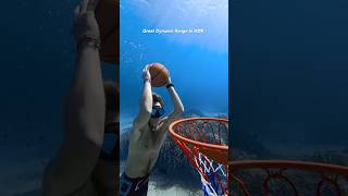 AcePro 2s capabilities are a real slam dunk 😎 insta360 insta360diving acepro2 basketball [upl. by Hana434]