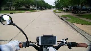 2018 RADROVER ELECTRIC FAT RAD POWER BIKE 49 Speed Test JamesBondJB007 [upl. by Ahseyk]