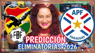 Bolivia Vs Paraguay eliminatorias Sudamericana prediccionesdeportivas pronosticos predicciones [upl. by Ahk]