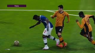 HULL VS WBA  PES 21 GAMEPLAY [upl. by Afatsum]