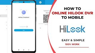 How To Online Hilook DVR On Mobile [upl. by Garrity]