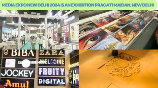 Media Expo New Delhi 2024 is an exhibition Pragati Maidan New Delhi [upl. by Haleelahk776]