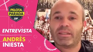 EXCLUSIVA con Andrés Iniesta en CDF quotEl partido contra Chile se nos hizo eternoquot [upl. by Siubhan]