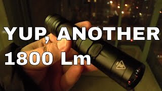 Nitecore EC23 1800 Lumens EDC Flashlight Review [upl. by Earla]