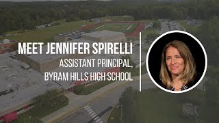 Meet Jennifer Spirelli Assistant Principal Byram Hills High School [upl. by Aziar]