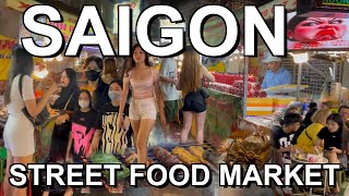 The BEST STREET FOOD in SAIGON Vietnam 🇻🇳 Ho Chi Minh City [upl. by Rabin]