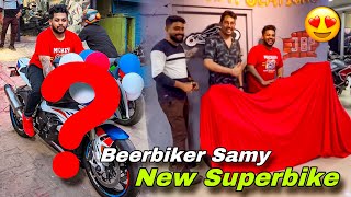 BeerBikerSamy Dream Superbike Delivery 😨 [upl. by Ayhtak782]