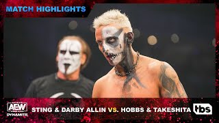 Sting Returns to Daily’s Place… but So Do the Young Bucks  AEW Dynamite  TBS [upl. by Mailliwnhoj]