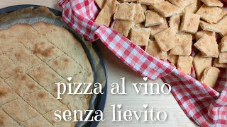 PIZZA SENZA LIEVITO la pizza scima [upl. by Archaimbaud383]