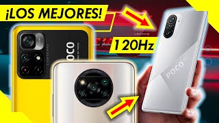 Los 7 CELULARES Xiaomi POCO que DEBES CONOCER 2021 🔥🔥🔥 [upl. by Ahtelat]