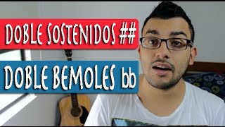 ¿Qué Son Los Dobles Sostenidos  y Los Doble Bemoles bb ¡Descubriendo La Música Ep 4 [upl. by Kcirb]