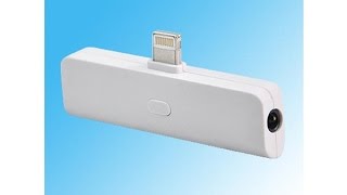 iPhone Radio Dongle OEM iPhone FM Radio adapter need to use with your earphone [upl. by Ahterod362]