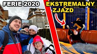 FERIE 2020  EKSTREMALNY ZJAZD  ZAKOPANE [upl. by Atiruam359]