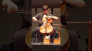 Tyler Ngai tests a new Kouwenhoven cello 2023 [upl. by Adliwa]