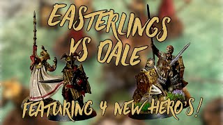 MESBG Battle Report 400 Points Dale vs Easterlings [upl. by Yadsnil]