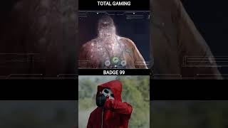 Total Gaming VS Badge 99 Face Reveal Videos shorts ajjubhai bedge funny freefire shortvideo [upl. by Helbonia]