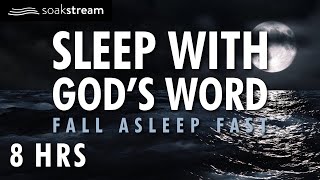 SOAK IN GODS PROMISES BY THE OCEAN  SLEEP WITH GODS WORD  100 Bible Verses For Sleep [upl. by Akcinehs]