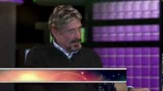 John McAfee The Secret Cyber War with George Noory on GAIAMTV [upl. by Issej]