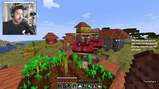 BADDIE SMP WITH THE GANG 71421 jarvis johnson full twitch stream [upl. by Ayot353]