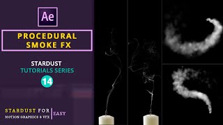 Procedural Smoke FX in After Effects  Easy [upl. by Slade927]