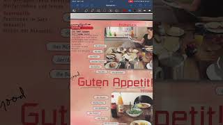 Netzwerk A1 Kursbuch Kapitel  4  Guten Appetit  German Self Study Series [upl. by Ormiston]