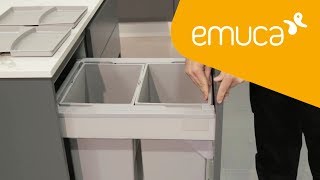 Cómo montar un contenedor de reciclaje VantageQ  Emuca [upl. by Innad746]