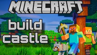 how to build startup castle in Minecraft [upl. by Pavlish]