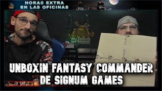 UNBOXING FANTASY COMMANDER DE SIGNUM GAMES [upl. by Hetti]