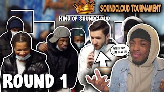 WHY WHITE BOY SNAP LIKE THAT  SoundCloud Rapper Tournament With 1000 Prize Round 1  REACTION [upl. by Gibbon]