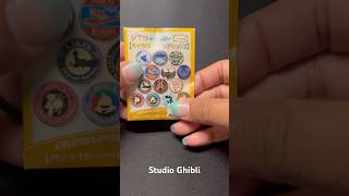 OPEN GHIBILI STUDIO BADGE SWAG Open Me asmrnotalking unboxing ghibli kawaii studioghibli [upl. by Yessac391]