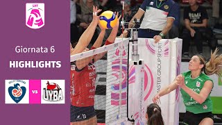 Bergamo  Busto Arsizio  Highlights  6 Giornata Campionato 2223  Lega Volley Femminile [upl. by Aleuname]