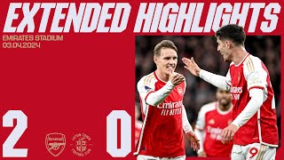 EXTENDED HIGHLIGHTS  Arsenal vs Luton Town 20  Premier League [upl. by Naga548]