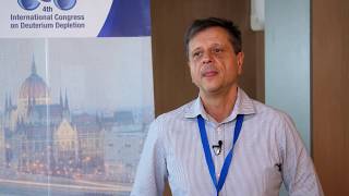 László G Boros interview  4th International Congress on Deuterium Depletion Budapest 2019 [upl. by Okiman394]