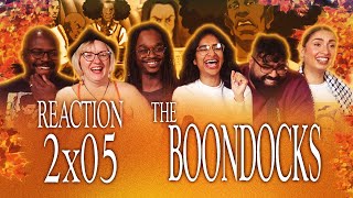 Grandpa Did It To Himself  The Boondocks 3x11 The Lovely Ebony Brown  Group Reaction [upl. by Neellek]