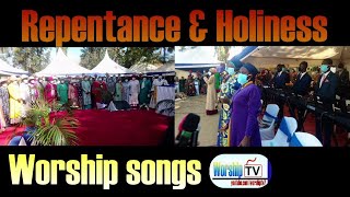 Repentance and Holiness worship song Blood songs  Worship TV [upl. by Batchelor107]