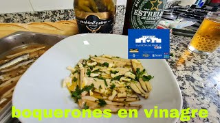 Boquerones en vinagre y anchoas [upl. by Segalman]