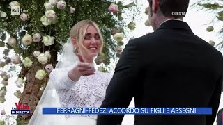 FedezFerragni cè laccordo per la separazione  La Vita in Diretta 12112024 [upl. by Salohci757]