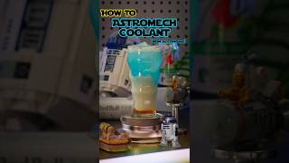 How To Make Astromech Coolant  NonAlcoholic Star Wars Drink  r2d2 starwars sincitybartender [upl. by Cally957]