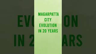 Magarpatta Evolution in 20 Years  20 Years in 50 Sec pune shorts [upl. by Iveel]