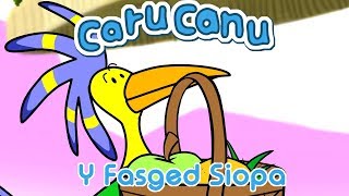 Caru Canu  Y Fasged Siopa Welsh Childrens Song [upl. by Yeldnarb823]