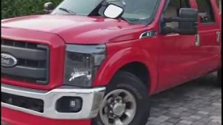 Update 1999 Ford Super duty F250 201116 Front end conversion and Tow Mirror how to install [upl. by Ibok117]