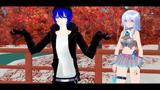 MMD Ahiru Watches Too Much Anime Motion DL [upl. by Nerra]